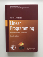 Linear Programming, Robert J. Vanderbei