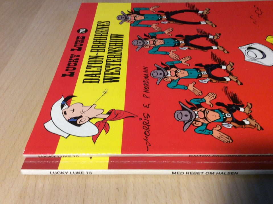 Lucky Luke nr 70 73, Tegneserie