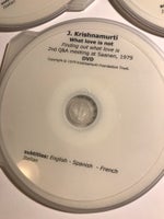 DVD’er Krishnamurti public talks at Saanen 1979,