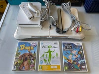 Nintendo Wii, Nintendo Wii med controllere, kabler og 3