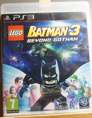 LEGO Batman 3 Beyond Gotham, PS3, LEGO Batman 3 Beyond Gotham til Playstation 3 PS3. Spillet er test