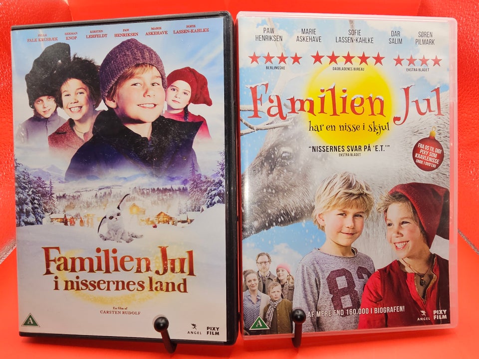 SOLGT - 2 x Familien Jul, DVD, familiefilm