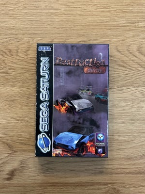 Destruction Derby, Sega Saturn, Testet og virker som det skal. Se billeder for stand. Kan sendes på 