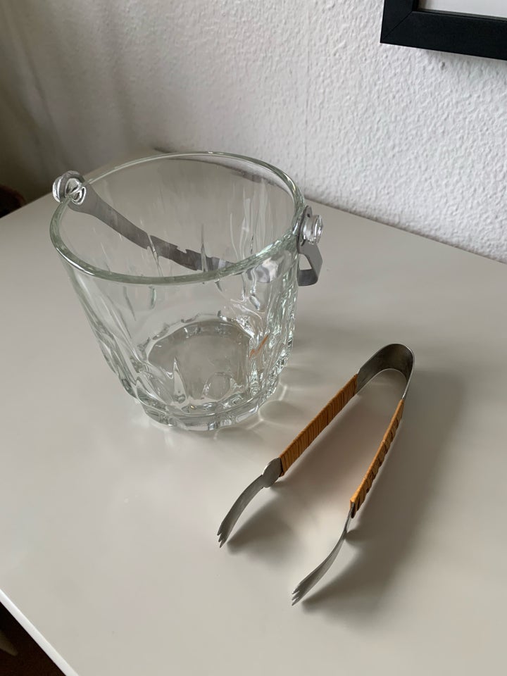 Glas, Retro isspand med tang