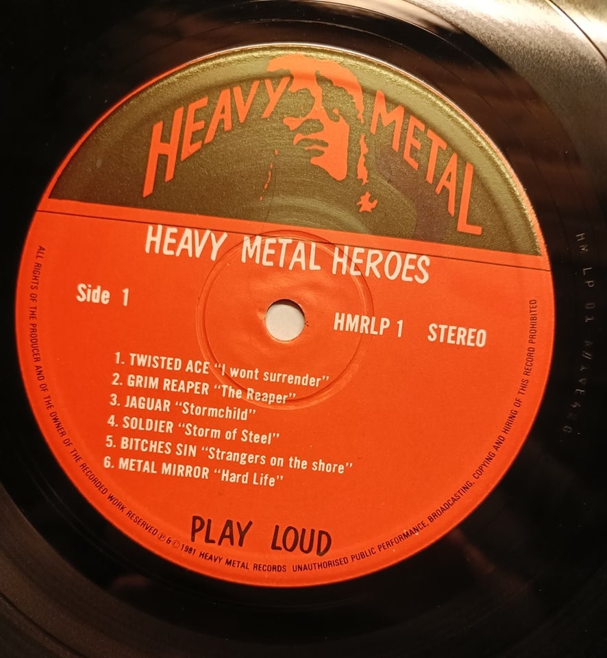 LP, Heavy Metal Heroes