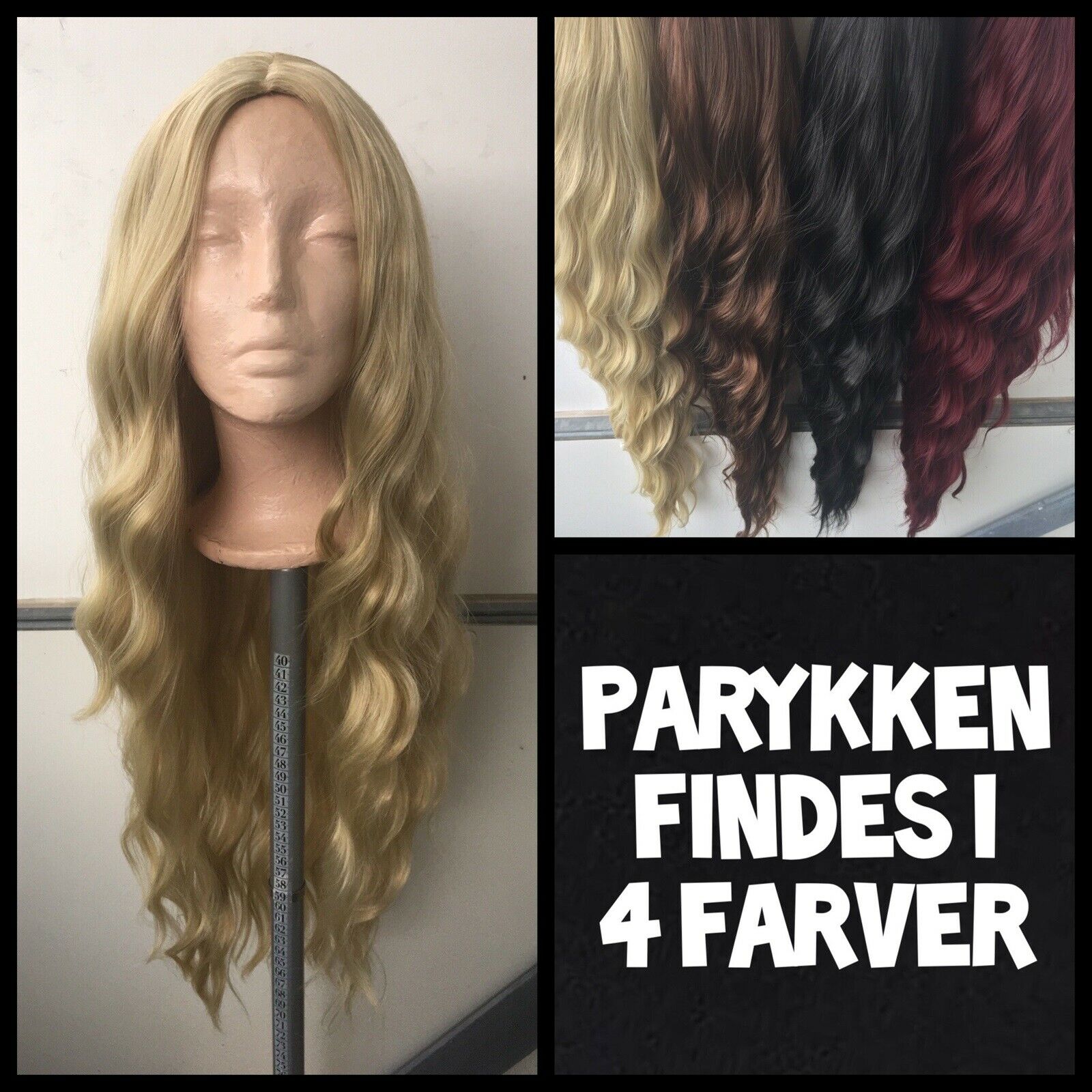 Paryk, med i blond dba.dk – Køb og Salg af Nyt Brugt