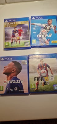 Fifa 22 , 16, 15, 19, PS4, sport, 75 kr pr spil .