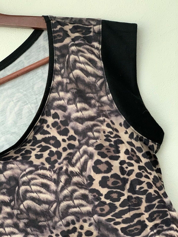 Top, Noisy May leopard top bluse str. L / Large, str. 40