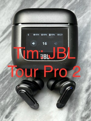in-ear hovedtelefoner, JBL, JBL Tour Pro 2. Power kvittering 02.01.2024.

Smart touchskærm etui styr