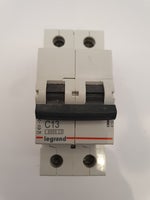 Legrand automatsikring C13A 1P+N, Legrand