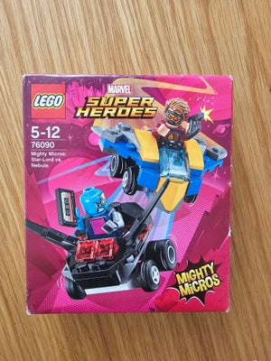 Lego Super heroes, 76090, Mighty Micros: Star-Lord vs. Nebula
76090
Ny og uåbnet
