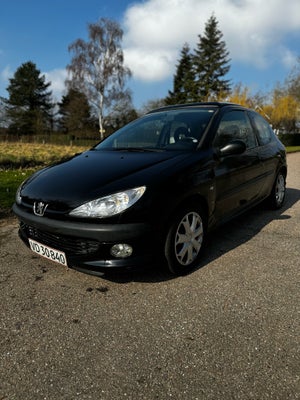 Peugeot 206, 1,6 S16, Benzin, 2002, km 270000, ABS, airbag, alarm, 3-dørs, centrallås, startspærre, 