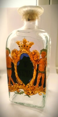 Andet, APOTHEKER flaske, Holmegaard 80, 1980 Års apoteker flaske 
Aldrig offentligt salg.
H= 19cm m.