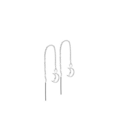 Øreringe, sølv, Sistie, Et par øreringe i sterling sølv. Model Metis Earchains halvmåne. Design fra 