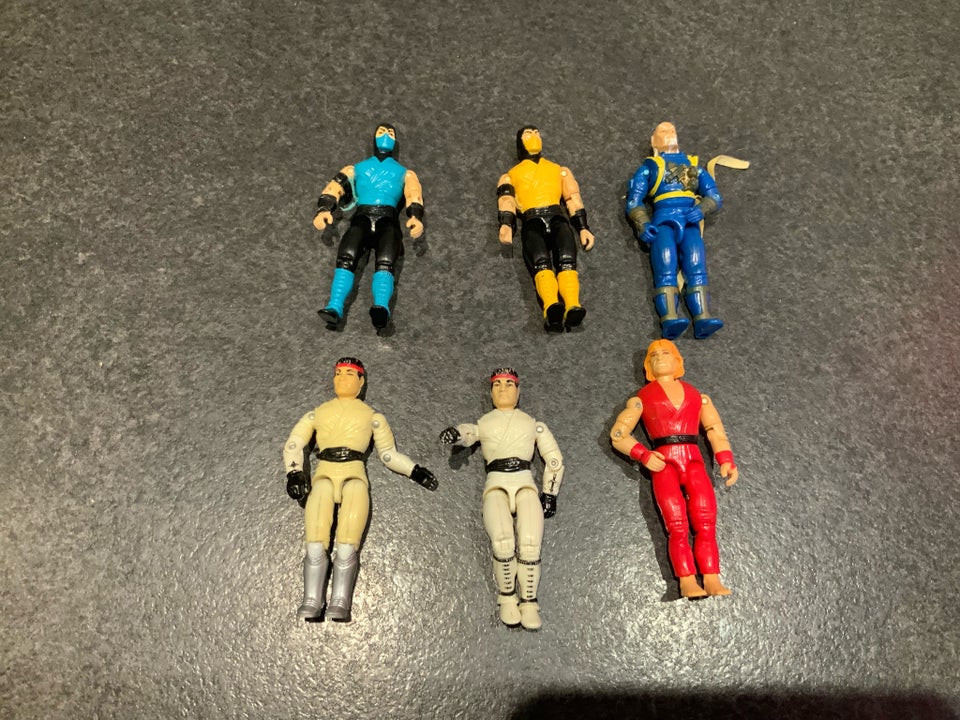 Mortal combat streetfighter figurer, Hasbro