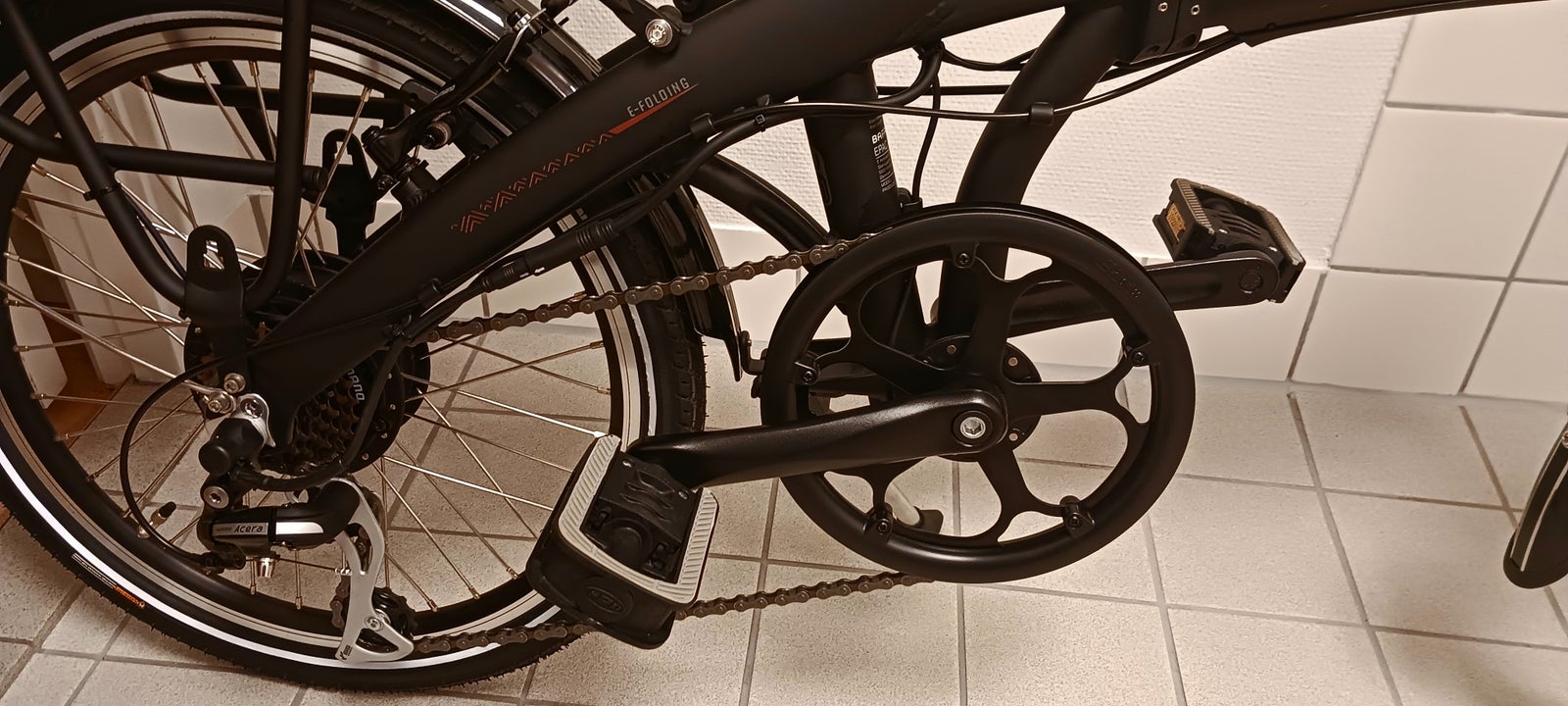 Elcykel, X-ZITE El-foldecykel 36V-8,7 7-gear, 7 gear