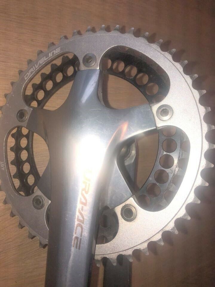 Kranksæt, shimano dura ace 7800 crankset