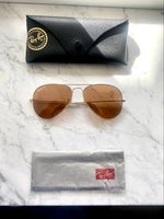 Solbriller unisex, Ray Ban /guld