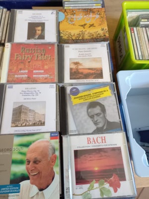 Bach,Carl Nielsen, schubert samling 215 stk: Klassisk musiksamling, klassisk, Superflot musiksamling