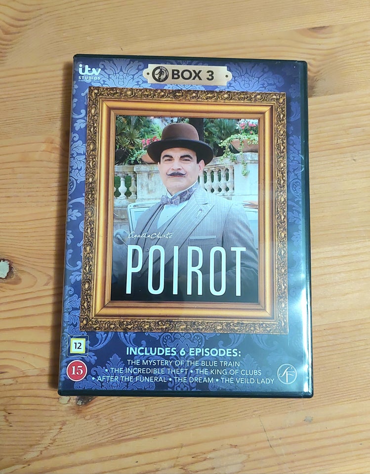 Poirot box 3, 4, 6