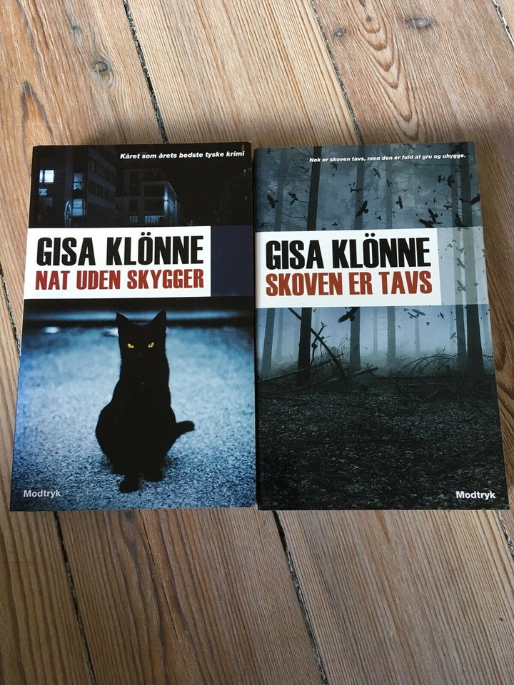 To titler , Gisa Klønne, genre: krimi og spænding