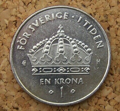 Skandinavien, mønter, 1 Krone