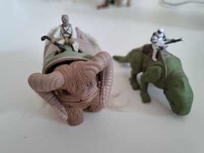 Star Wars, Micro Machines, Ronto, Sandcrawler, Dewback, Bantha, lidt figurer. Kan købes enkeltvis - 