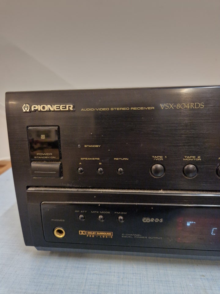 Receiver, Pioneer, VSX804rds
