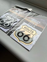 Route 66 klistermærker/emblemer