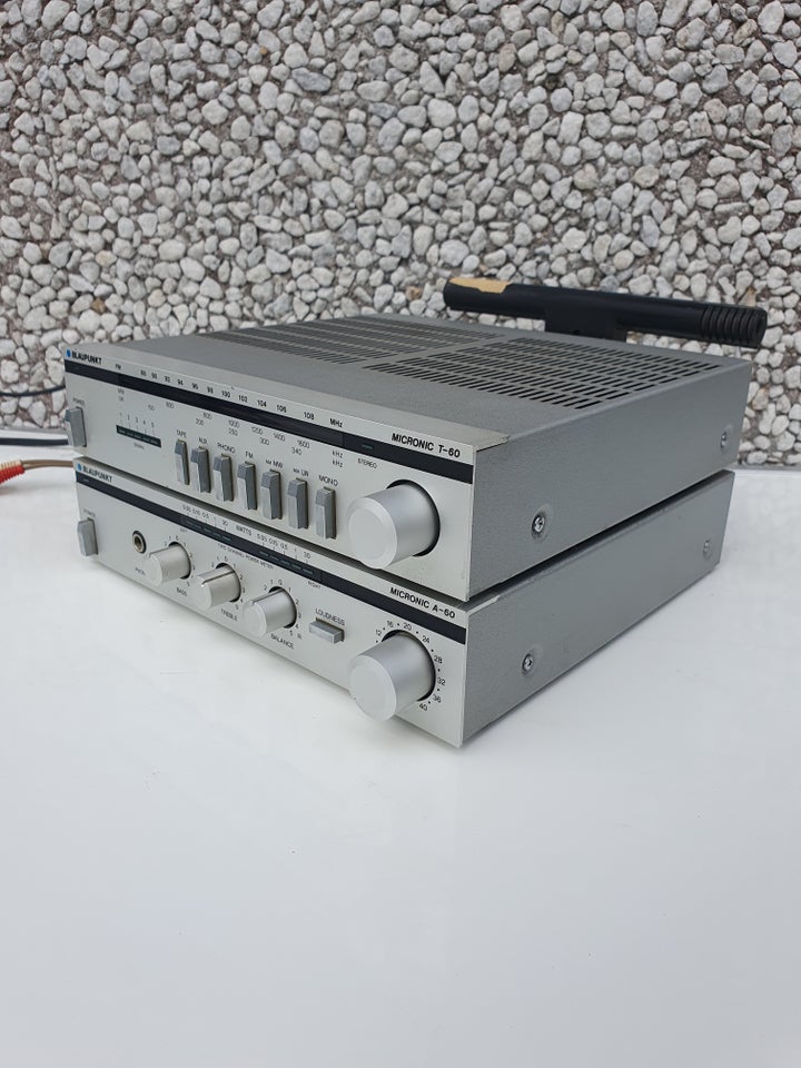 Forstærkersæt, Blaupunkt, BLAUPUNKT MICRONIC A-60 + T-60