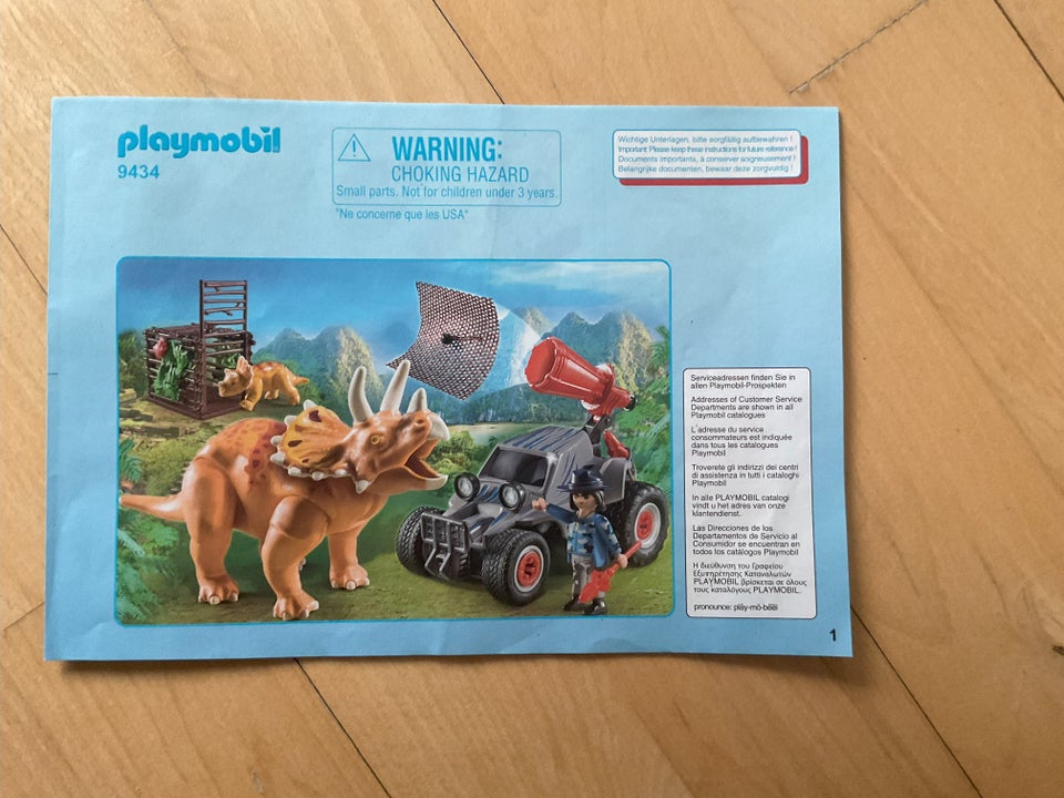 Playmobil, Dino og bil