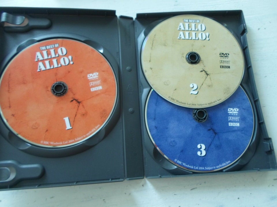 'Allo 'Allo! The Best of 'Allo 'Allo! (3-disc), DVD,