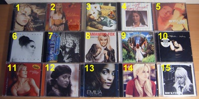 Various: Female Artists (Collection 1/2), pop, 


Forskellige gode CD-albums med Female Artists.
Se 
