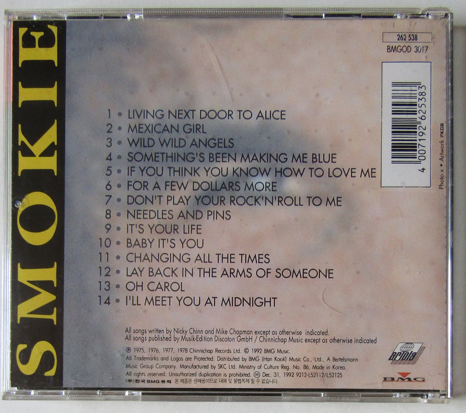 Smokie: The Collection, pop