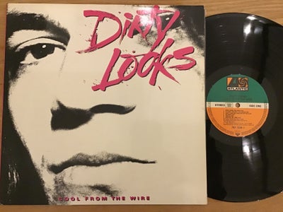 LP, Dirty looks, Cool from the wire, Plade og cover i flot stand