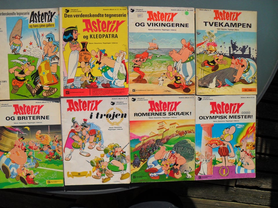 ASTERIX, Tegneserie