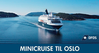 MiniCruise til Oslo for 2 personer med DFDS.

F...