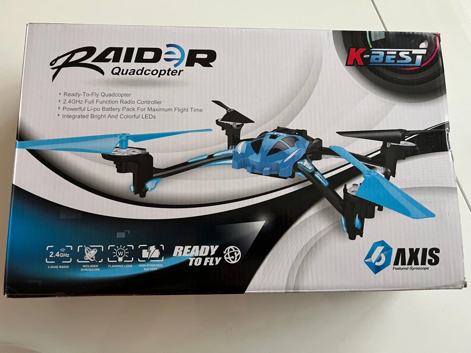 Fjernstyret helikopter, Raider Quadcopter