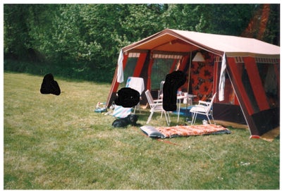Villatelt, Skal din næste ferie være camping i retro villa telt fra danske Trio har jeg dette Trio M