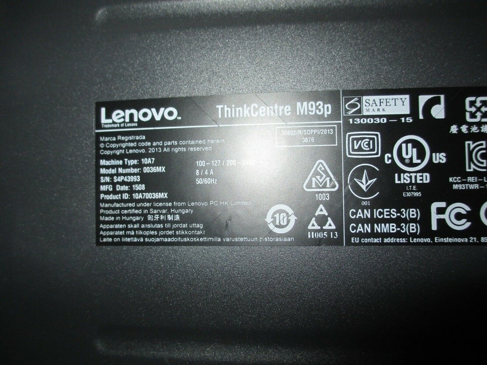 IBM, Lenovo M93P, Perfekt