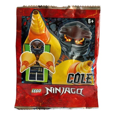 Lego andet, (2020) - KLEGO14_892071 Lego Ninjago, Cole - Lego Polybag, Foilpack, Foilbag
Lego Ninjag