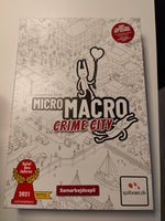 Micromacro Crime City, Mysterie, brætspil
