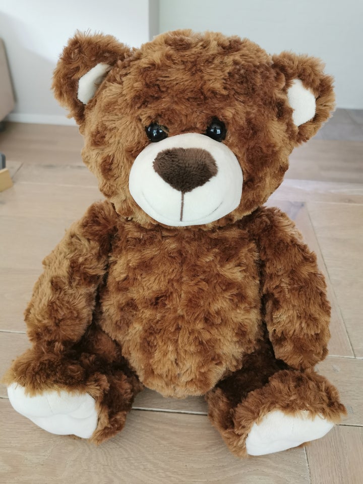 Bamse brun, Højde: 33 cm Bredde: 30 cm målt fra side til side