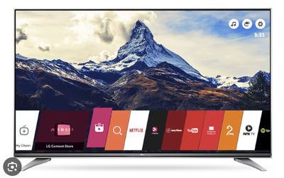 LED, LG, 43UH750V, 43", High Definition, God, 4K,UHD,SMART TV, Super lækkert LG TV der fungere som d