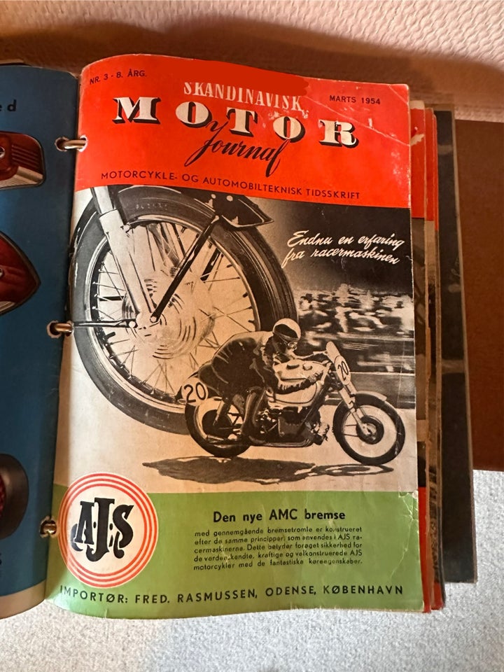 Skandinavisk Motor Journal, emne: bil og motor