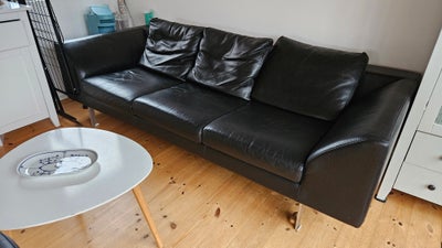 Sofa, læder, 3 pers., Fin lædersofa. Fremstår pæn og fra røgfri hjem.