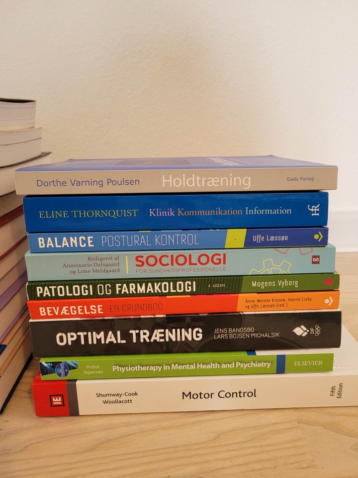 Bøger til Fysioterapi, Diverse