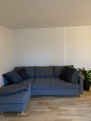Sofa, stof, 3 pers., Rigtig fin fra sofa - god,  som ny nærmest (et år gammel)

Målene:
Længde - 205
