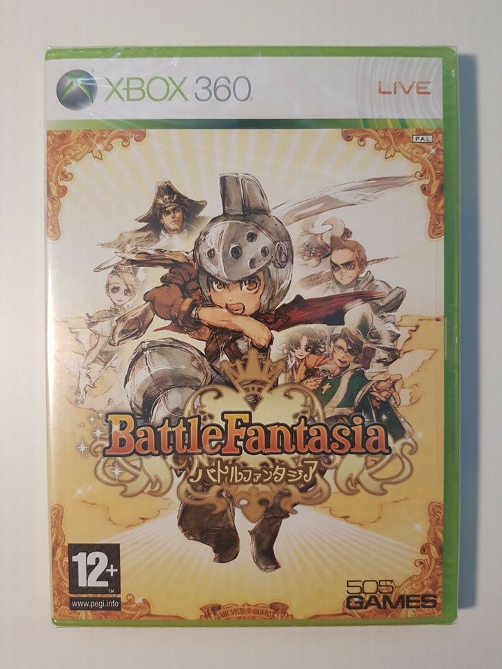 (Nyt i folie) BattleFantasia, Xbox 360