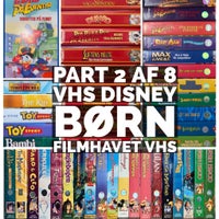 Børnefilm, PART 2 VHS BØRN - SKØNNE DISNEY KLASSIKERE